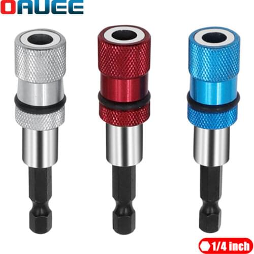 Oauee Adjustable Screw Depth Magnetic Screwdriver Bit Holder 1/4 Inch Hex Driver with PH2 Scewdriver Bit