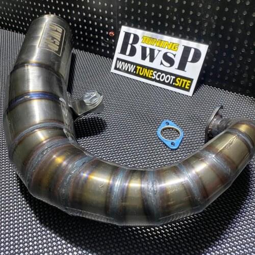 DIO50 BWSP Exhaust Pipe Tuning Muffler Racing Perfomance To Increase Engine Power AF18 Dio 125cc Modified Scooter Parts