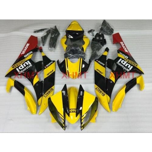 For YZFR6 2006 - 2007 Full Body Kits YZF600 R6 2007 Body Kits YZF R6 07 Yellow Black Fairings