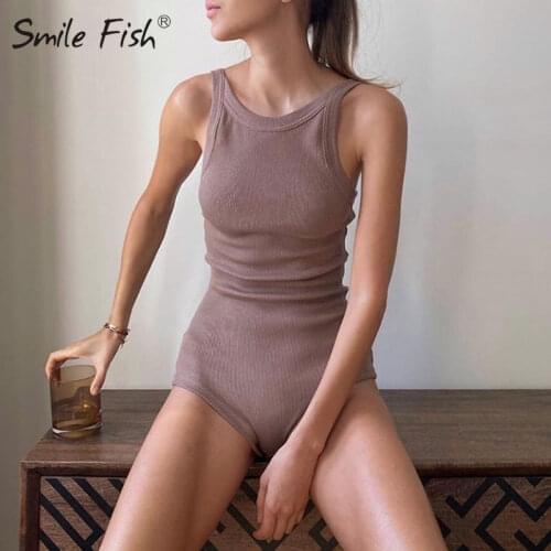 2021 Summer Short Sleeve Playsuit Women Patchwork Y2K Knitted V Neck Casual Romper Sexy Bodysuits Sweet Girls Bodycon G2812