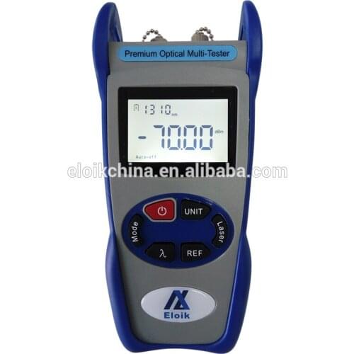 Optic Fiber MultiMeter ELOIK ALK1301 Power Meter+ Laser Source (10mw) Fiber Multimeter