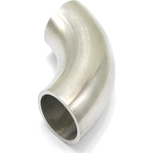 19mm O/D 304 Stainless Steel Sanitary Weld 90 Degree Elbow Pipe Fitting