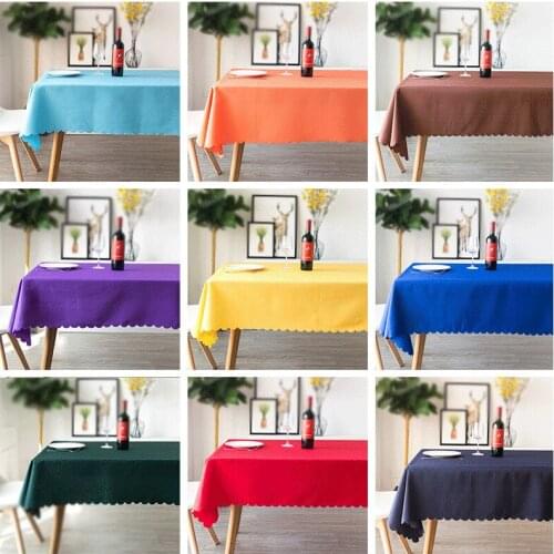 Polyester Table Cloth Tablecloth On The Table Cover Overlay Restaurant Banquet Wedding Tablecloth Festival Party Supply Tapete