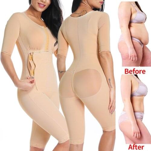 Shapewear for Women Tummy Control Fajas Full Body Shaper Waist Trainer Butt Lifter Thigh Slimming Underwear Bodysuit Panties