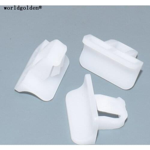 Worldgolden 100pcs auto fasteners Grille Rear Bumper Protect Panel Retaining Clip for Chrysler 68225214A9