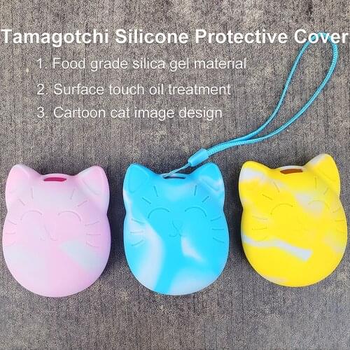 2019 Protective Cover Shell Soft Silicone Case Pet Game Machine Cover for Tamagotchi Electronic Pet Game Machine toys