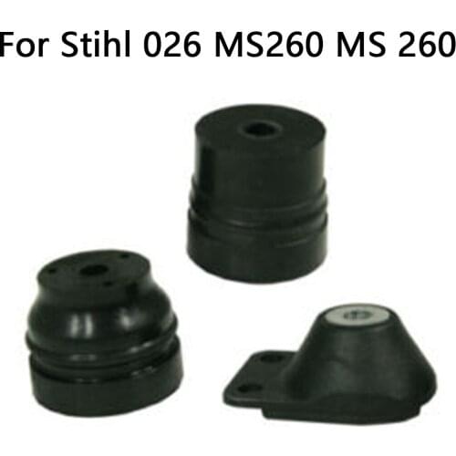 1 X Set Of Buffer Kit Anti-Vibration Buffer Set Screw Cap Mount Kit Fit For Stihl 026 MS260 MS 260 100% Brand New And High Qual