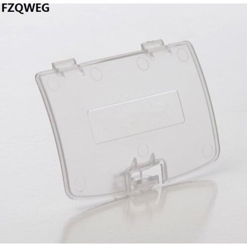 FZQWEG 100 PCS Transparent color For Gameboy Color GBC Replacement Battery Cover GBC Cover