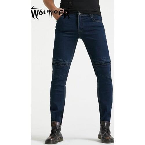 New 2020 Motorcycle Pants Men Jeans Protective Gear Riding Touring Motorbike Trousers Motocross Pants Moto Pants 118-10