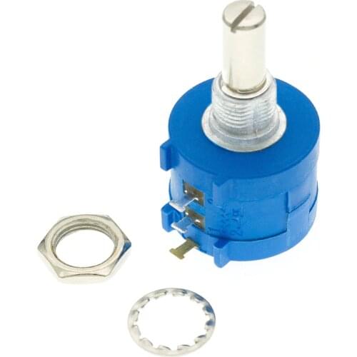 3590S Multiturn Potentiometer 500 1K 2K 5K 10K 20K 50K 100K ohm Potentiometer Adjustable Resistor 3590S-2-102L 202 502 103