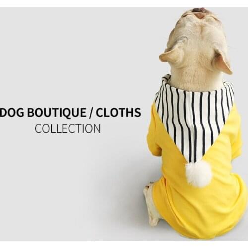 2020 new Fashion Autumn/Winter small and medium sized dog clothes Dog hoodie Clothes for Teddy/ bixong/keji dog
