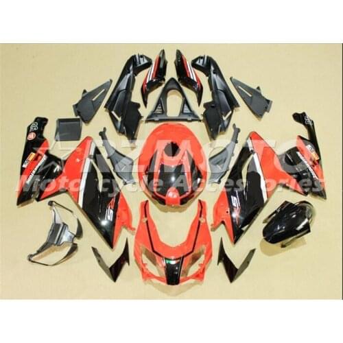 New ABS motorcycle Fairing For Aprilia RS125 2006 2007 2008 2009 2010 2011 RS125 06 11 Injection Bodywor Black Red V12
