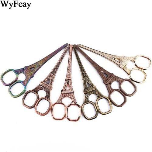 Retro Zakka Retro Vintage Scissors Embroidery Scissor Handicraft Needlework Thread Tailor Tools for Sewing Supplies Shears DIY