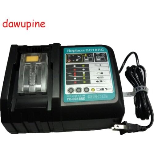 DC18RCT Electrical Drill Parts Li-ion Battery Charger for Makita 18V 14.4V Lithuim ion battery BL1830 Bl1430 Fitting Accessory