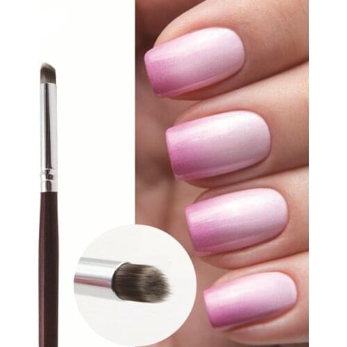1 Pcs Professional Nail Art Brush Gradient Blooming Nail Drawing Line Pen Gel Polish Printing Brushes DIY Manicure Tools