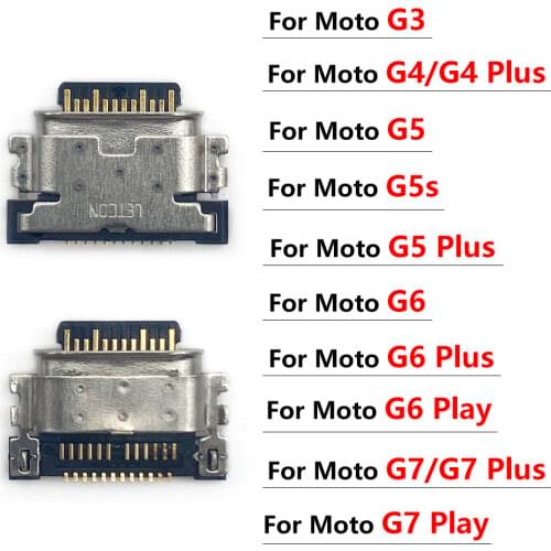 Micro USB Connector Charging Port Jack Plug For Motorola Moto G5 G5S G5S G6 G7 Plus G8 Power Z3
