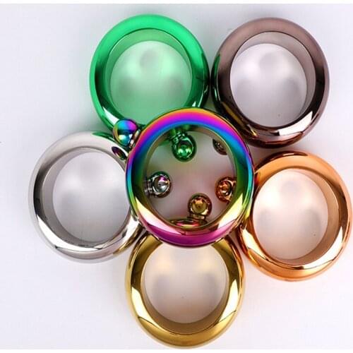 20pcs/lot Colorful 3.5oz Bracelet Stainless Steel Hip Flask 100ML Bangle Jug Whiskey Bottle Wine Bracelet