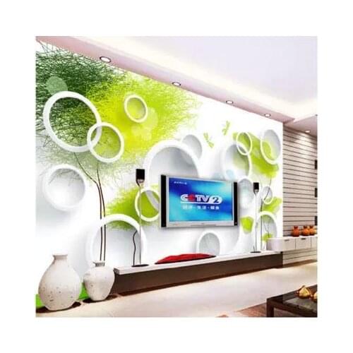 Custom 3d wallpaper 3 d high-resolution three-dimensional abstract tree big film and television wall paint wallpaper
