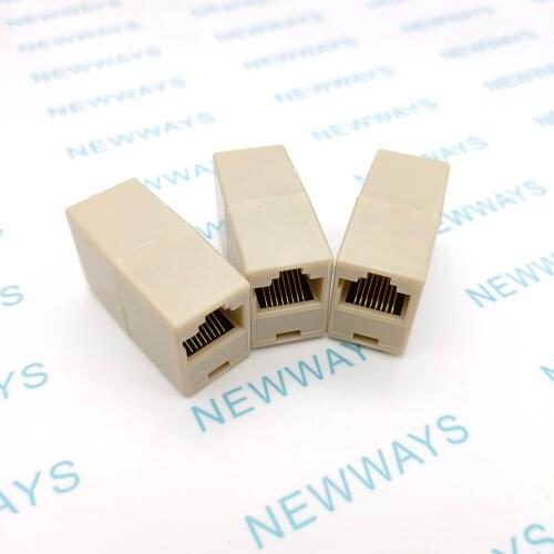 5PCS/LOT RJ45 Connetor Adapter Famale To Famale Network Socket