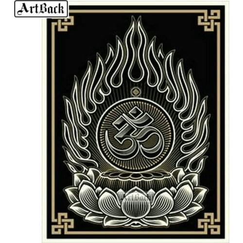 5d diy diamond painting religion sticker full square diamond embroidery islam icon 3d round diamond art mosaic crafts