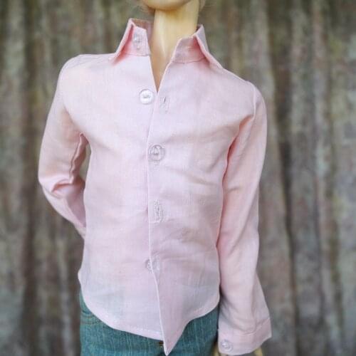BJD BJD 1/4 1/3 Clothes Pink Shirt Outfits Top Clothing For Male 1/4 1/3 SD17 70cm 17" 24" Tall MSD SD DK DZ AOD DOLL