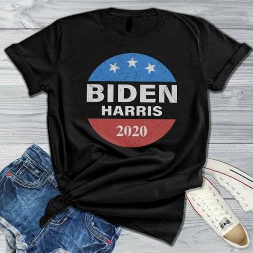 Joe Biden Kamala Harris 2020 Election Democrat Voter T-Shirt Biden Harris 2020 Summer Cotton Short Sleeve O-Neck Unisex T Shirt