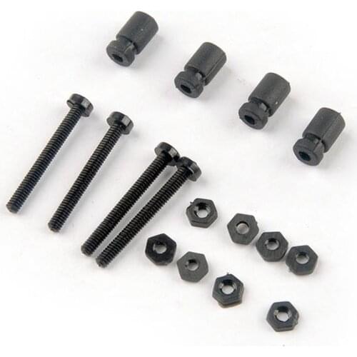 Happymodel Sailfly-X Spare Part M2*18 Mounting Screw & M4 Anti-vibration Rubber Damping Ball for Flight Controller