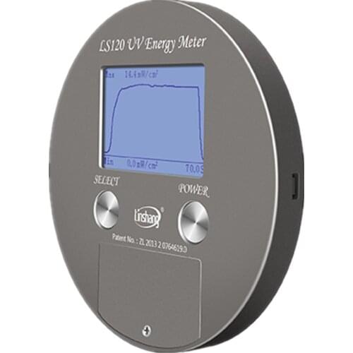 LS120 UV Energy Meter Density Irradiance And Temperature UV Energy Irradiance Temperature of UV Curing Machine