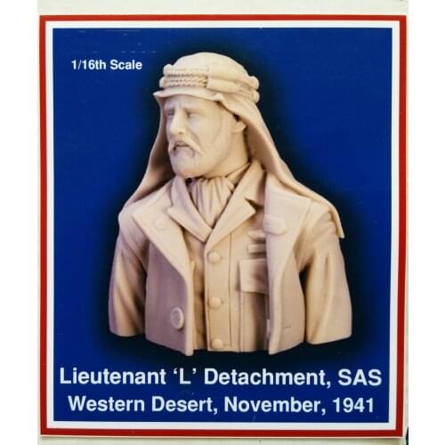 Unpainted Kit 1/16 DETACHMENT DESERT resin BUST figure Historical resin Resin kit miniature model