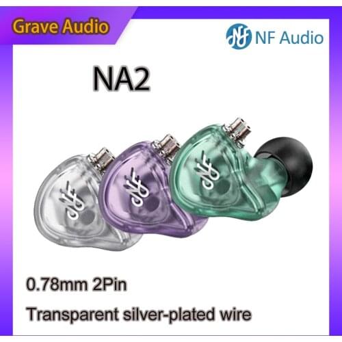 NF Audio NA2 Earphone Dual Cavity Dynamic Aluminum shell with 2 Pin 0.78mm Cable