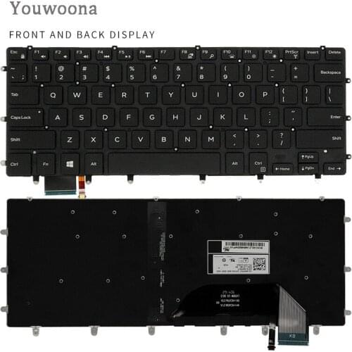 New Original Laptop Keyboard For Dell 9550 9560 9570 5510 M5510 XPS15 7590 7558 7568 P56F