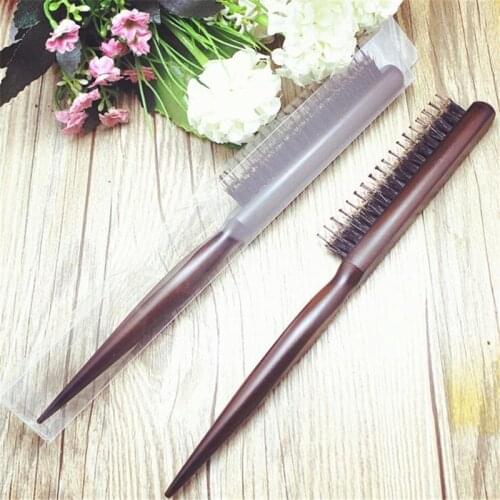 Professional Salon Teasing Back Hair Brushes Wood Comb Hairbrush Extension Hairdressing Styling Tools Barber Accessories