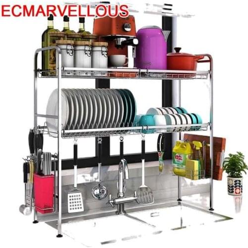 Rangement Sink Sponge Holder Fridge Organizer Cosas De Stainless Steel Cozinha Mutfak Cuisine Cocina Organizador Kitchen Rack