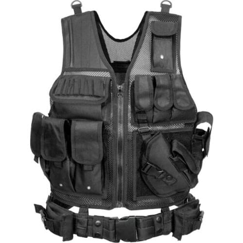Tactical Vest Army Tactical Hunting Vest Adjustable Armor Outdoor CS Training Vest Airsoft Military Combat Armor Vests