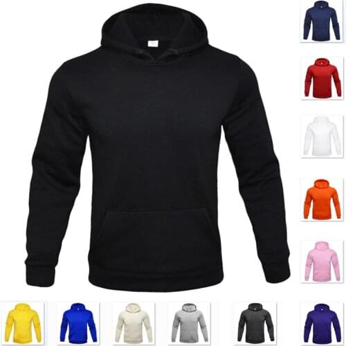 Mens Hoodies warm fleece Male Casual women Hoodies Sweatshirts Mens Solid Color Hoodies Sweatshirt Tops plus szie