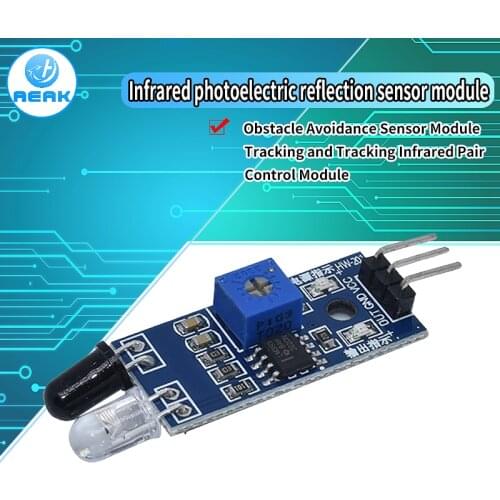 Smart Electronics New for Arduino Diy Smart Car Robot Reflective Photoelectric 3pin IR Infrared Obstacle Avoidance Sensor Module