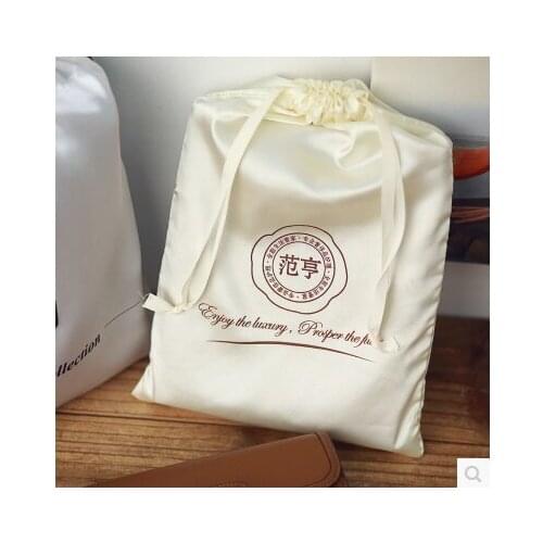 High quality satin small jewelry drawstring bag satin fabric jewelry bag wholesale custom gift bags wholesale for jewelry hair