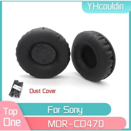 YHcouldin Earpads For Sony MDR-CD470 MDR CD470 Ear Pads Headset Leather Ear Cushions Replacement Earcushions
