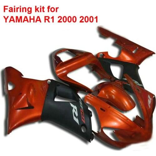 Aftermarket body parts for YAMAHA fairings R1 2000 2001 wine red black fairings set YZF R1 00 01 MM78