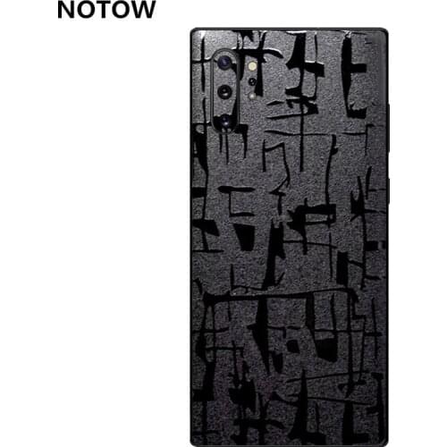 NOTOW Crocodile leather PVC Sticker Wrap Skin Mobile Back Paste Protective Film for Samsung Galaxy Note10/Note10plus/A50/A70