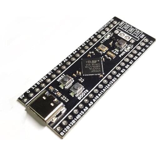 Ziqqucu STM32F4 Minimum System Module ARM Cortex-M4 Development Board Type-C / Micro USB Interface for Arduino 3.3V/5V