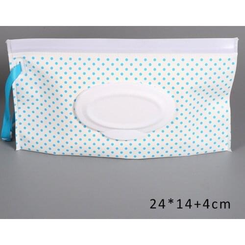 1Pcs Wipes Container Cartoon Pattern Eco-friendly Reusable Portable EVA Cleaning Wipes Case Infant Supplies Wet Wipe Bag