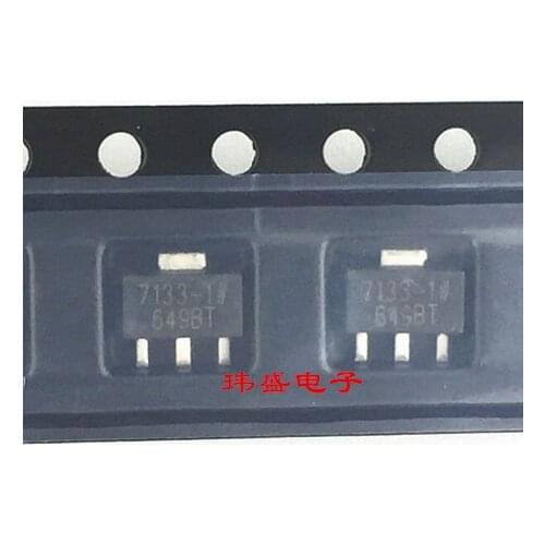 10pcs HT7133-1 7133-1# 7133 SOT89