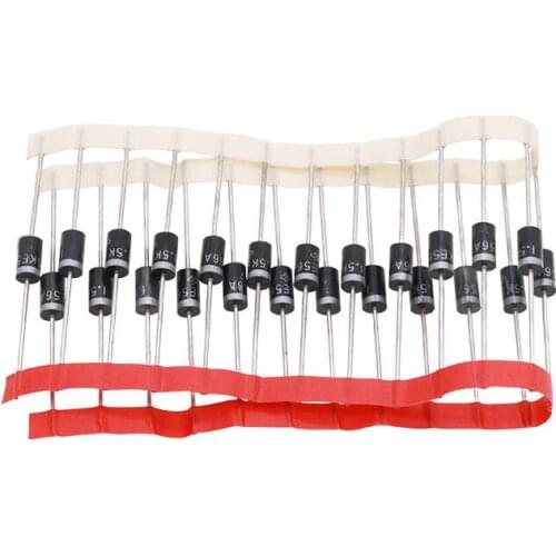 20PCS 1.5KE6.8A 1.5KE12A 1.5KE15A 1.5KE18A 1.5KE20A 1.5KE24A 1.5KE27A 1.5KE30A 30A 24A 20A 18A 15A 12A 6.8A 6A8 TVS diode