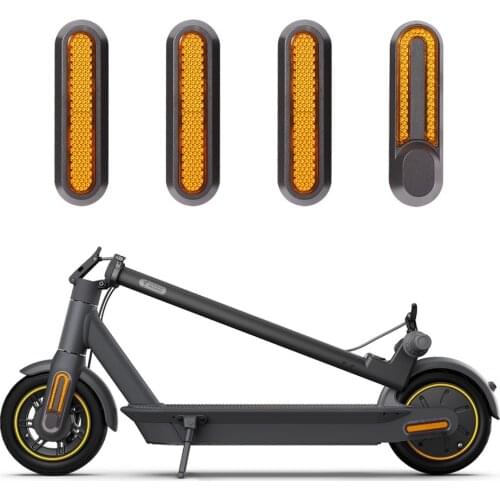 4pcs Electric Scooter Safety Reflective Wheel Cover Protect Shell for Xiaomi Electric Scooters Pro 2/M365 Accessories