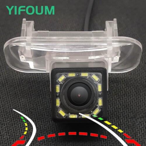 YIFOUM Dynamic Trajectory Tracks Car Rear Camera For Mercedes-Benz W169 A150 A160 A170 A180 A200 W245 B150 B160 B170 B180 B200