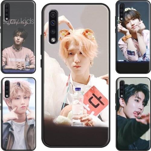 Han Jisung Stray Kids Case For Samsung A32 A12 A52 A72 S21 Ultra S20 FE Plus A50 A70 A02S A21S A31 A51 A71 Cover