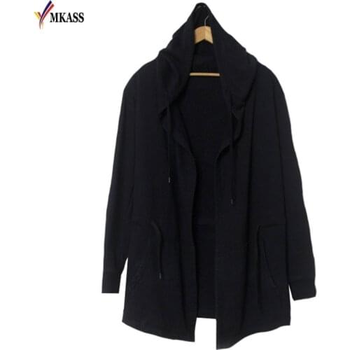Мужские кардиганы с капюшоном MKASS China At AliExpress