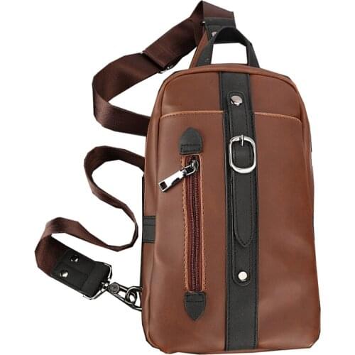 Mens Thicken Leather Crossbody Bags For Men Small Messenger Shoulder Bag Fashion Luxury Leather Handbag Casual Satchel Bolsa