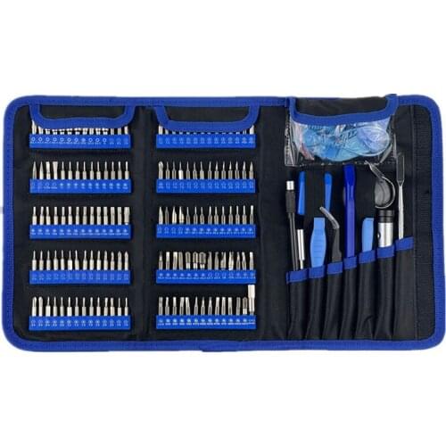 160 in one screwdriver set portable cloth cover storage home computer mobile phone disassembly tool combination maintenance